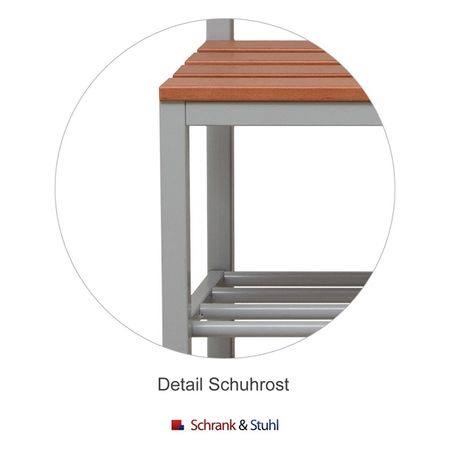schuhrost Holzbank