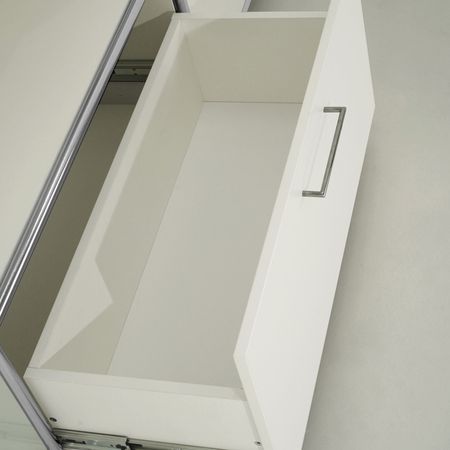 Aktenschubfach Aktenschublade Kommode Sideboard weiß