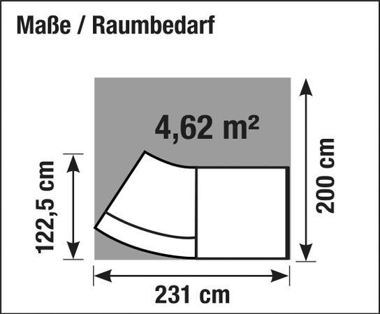 Bogentheke Empfangstheke Eingangsbereich