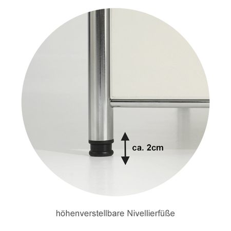 Nivellierfuß einstellbarer Fuß Nivelierfüße Sideboard Aktenschrank