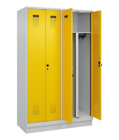 C+P PSA Schwarz-Weiß-Spind Evolo PLUS
