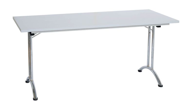 grau Schreibtisch | Klapptisch Universaltisch mit Sichelfüßen
