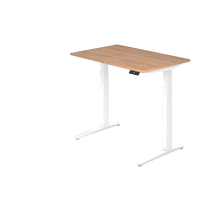 Hammerbacher XBHM12 Schreibtisch | Sitz-Steharbeitsplatz rechteckig | verschiedene Dekore - 120 x 80