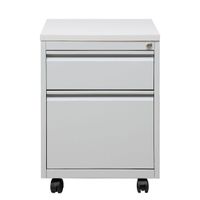 Rollcontainer mit Hängeregistratur und 1 Schublade | GRAU | 62 x 46 x 79 cm (HxBxT)