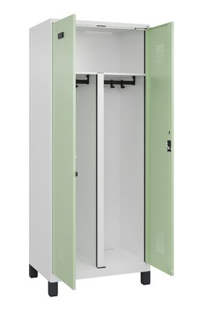 C+P PSA Schwarz-Weiß-Spind Evolo PLUS