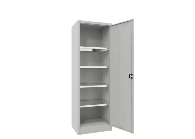 PAVOY Flügeltürschrank | mit Vollblechtüren | 195 x 64 x 40 | große Farbauswahl