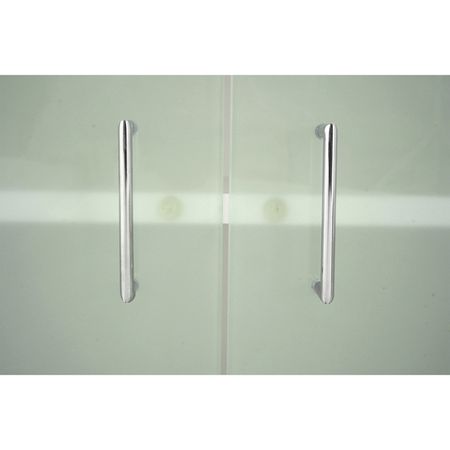 Chromgriffe Flügeltüren Vorbautüren Glastüren Sicherheitsglas Büroregal Sideboard