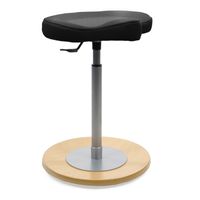 Hocker | Pendelhocker mit ergonomisch geformtem Sitz SCHWARZ