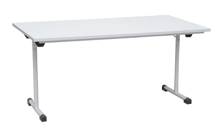 Klapptisch,Schreibtisch,Tisch 140x70,Besprechungstisch,Konferenztisch,Universaltisch,Mehrzwecktisch,grau