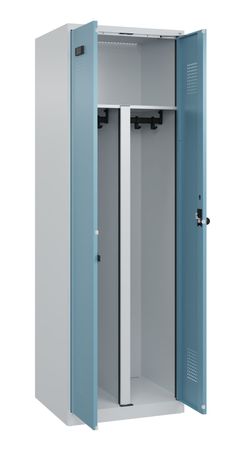 C+P PSA Schwarz-Weiß-Spind Evolo PLUS