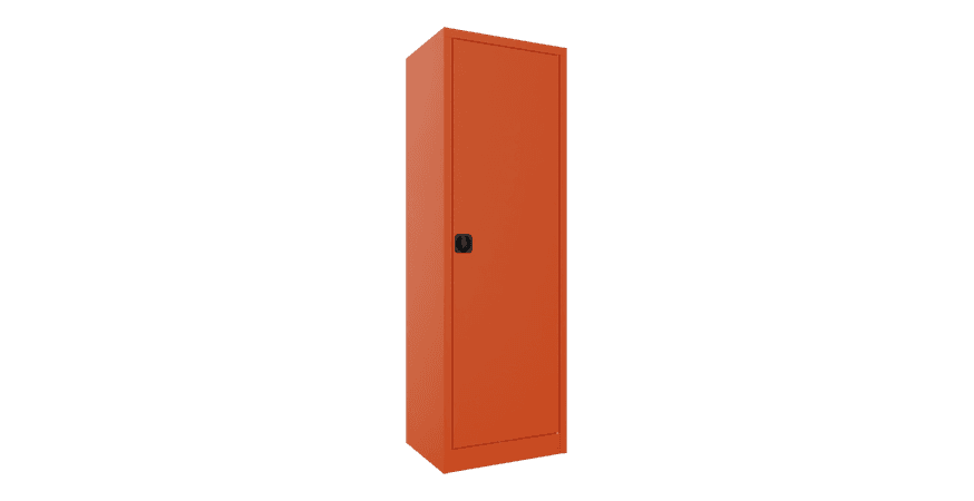 PAVOY Flügeltürschrank | mit Vollblechtüren | 195 x 64 x 40 | große Farbauswahl