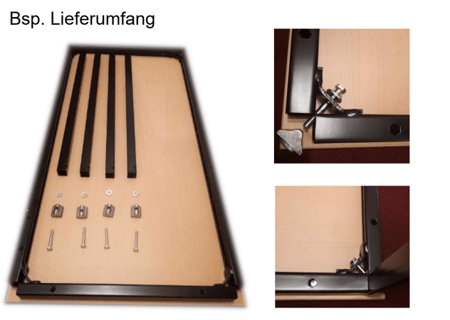 Schreibtisch | Bürotisch | 140 x 60 | verschiedene Farben