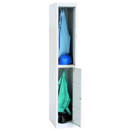 Spind mit 1x2 Abteilen 195x31