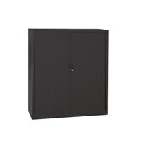 Aktenschrank | Rolladenschrank 135x120x46 SCHWARZ