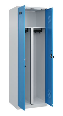 C+P PSA Schwarz-Weiß-Spind Evolo PLUS