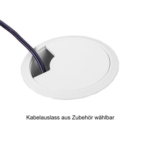 Empfangstheke GEO 4 - Typ 2U - wahlweise mit Schriftzug | Graphit