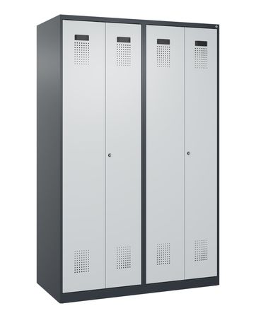 C+P PSA Schwarz-Weiß-Spind Evolo PLUS