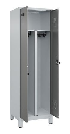 C+P PSA Schwarz-Weiß-Spind Evolo PLUS