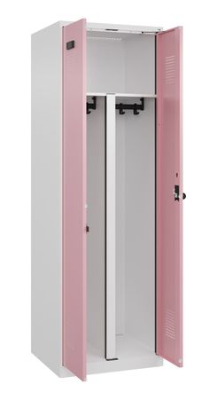 C+P PSA Schwarz-Weiß-Spind Evolo PLUS
