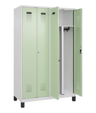 C+P PSA Schwarz-Weiß-Spind Evolo PLUS