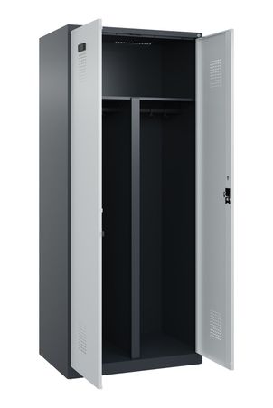 C+P PSA Schwarz-Weiß-Spind Evolo PLUS