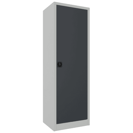 PAVOY Flügeltürschrank | mit Vollblechtüren | 195 x 64 x 50 | große Farbauswahl
